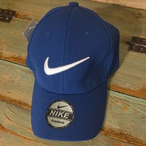 Nike Royal Blue Cap with White Swoosh
